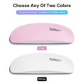 thumbnail image 4 of 6W Mini Nail Dryer Machine Portable 6 LED UV Manicure Lamp Home Use Nail Lamp For Drying Polish Varnish With USB Cable, 4 of 5