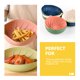 thumbnail image 4 of BRIGHTFUFU Freidora de aire Silicona revestimiento de aire reutilizable Pot de silicona de aire Non Stick Air Fryer almohadilla, 4 of 8