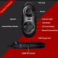 thumbnail image 4 of Maoww MOCUTE 032 Lunettes VR Télécommande Sans Fil Bluetooth Joystick PC Joypad Noir, 4 of 7