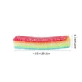 thumbnail image 4 of ICQOVD Montessori Rainbow Fudge Bar Stretchy Fidget Tool Soft Elastic Stress Relief, 4 of 6