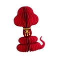 thumbnail image 4 of Estatua de serpiente para el año Nuevo chino 2025, figura de animal, escultura de papel para escritorio, decoración del año Nuevo lunar para la mesa Estilo A, 4 of 8