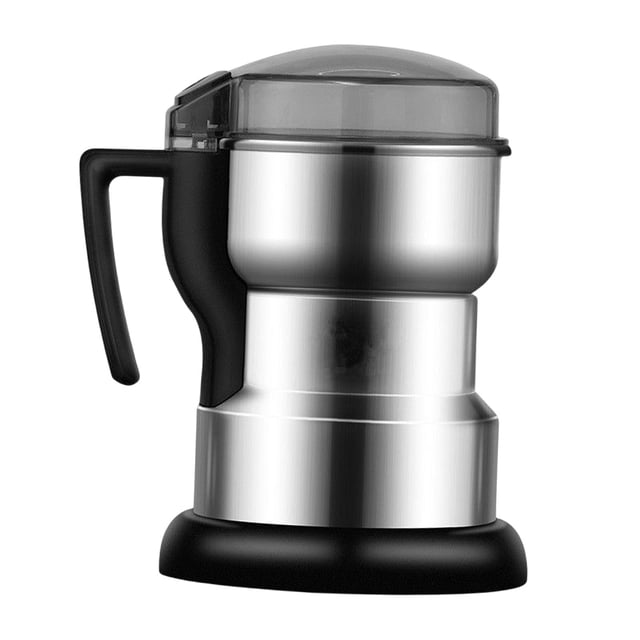 Molinillo de Café de Acero Inoxidable 400 W Perfecl Máquina Multifunción para Granos Especias Grande con Asa