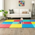 thumbnail image 2 of Costway 36 Tiles 1/2" Puzzle Floor Exercise Mat Interlocking Anti-slip EVA Foam Gym, 2 of 9