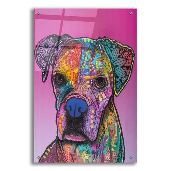 Epic Art 'Gertie Custom-1' by Dean Russo, Acrylic Glass Wall Art, 24"x36"