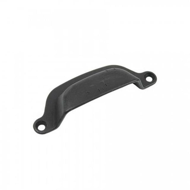3 in. Oil Rubbed Bronze Riverstone Cabinet Cup Pull