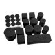 thumbnail image 5 of 216 Uds Almohadillas de fieltro para muebles perfecl Protector de suelo para piernas Negro, 5 of 8