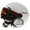 Matte White, variant on Nieyigj Unisex Snowboard Helmet with Detachable UV Protection Goggles and Warm Earmuffs, High Density EPS Safety Skiing Gear for Professional Winter Snow Sports, Orange, Size M