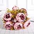 thumbnail image 1 of IDEANATEGRATE Ramo De Flores Simuladas Multicolor Con Tacto Cómodo Para En Bodas Y Eventos, 1 of 6