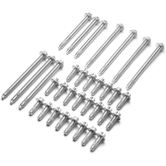 BINB ROAD Engine Oil Pan Bolt 11132210959 Compatible with BMW E80 E88 E90 E91 E92 F23 F80 F61 F07 F12