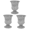 thumbnail image 4 of 3 Pieces Decorative Flower Vase Vases Outdoor Blue Child Grey, 4 of 8