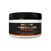 Rolite Fiberglass Polish (4.5oz) .. for Removing Water Spots, .. Staining, Oxidation & Hairline .. Scratches on Boats, Clearcoat, .. Acrylic and Polycarbonate - .. RFP45z