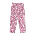 thumbnail image 5 of Naloa Cute Rabbit Print Women’s Ultra-Soft Comfy Pajama Lounge Pants with Pockets & Drawstring, 5 of 8