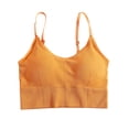 thumbnail image 1 of Clearance Sale 2025 Bra Tank With Built In Bra Womens Tank Tops Strap Stretch Cotton Camisole With Built In Padded Shelf Bra Small Color A, 1 of 8