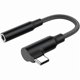 thumbnail image 1 of wonima11 USB C to 3.5mm Audio Adapter Cable, [90°] Type C Aux Headphone Jack Stereo Mic Right Angle Cord Compatible with iPhone 16 15 Pro Max, MacBook Pro, Galaxy S24 S23, etc, 1 of 1
