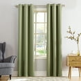 thumbnail image 1 of Sun Zero Nolan Energy Efficient Blackout Grommet Single Curtain Panel, 1 of 9