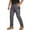 Gray, variant on Mens Combat Trousers Work Pants Multi Pockets Joggers Elasticated Waist Hiking Trouser Tactical Combat Pant Comfortable Fit Workwear Straight Leg Bottoms Sweatpants