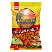 Island Snacks Chili Lime Peanuts, 7.5 oz., 6-Pack