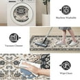 thumbnail image 4 of TECHVIDA Kitchen Rugs 3 Piece Set,Non Slip Machine Washable Kitchen Rug,Boho Vintage Abstract Kitchen Carpet for Hallway Rug, 4 of 9