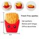 thumbnail image 3 of 2 x Slow Rising Squeeze Squishy Toys - Hamburger, Kawaii Soft Food Squishy Toys - ya01, 3 of 5