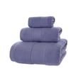 thumbnail image 2 of Juego de toallas de algodón extragrande de 3 piezas con toalla facial, de manos y de baño, multicolor, suave, altamente absorbente, de secado rápido, ligero y portátil., 2 of 6