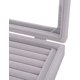 thumbnail image 4 of Caja de Almacenamiento para Exhibición de Joyas Oso de Fresa Gris con 8 Ranuras, 4 of 5