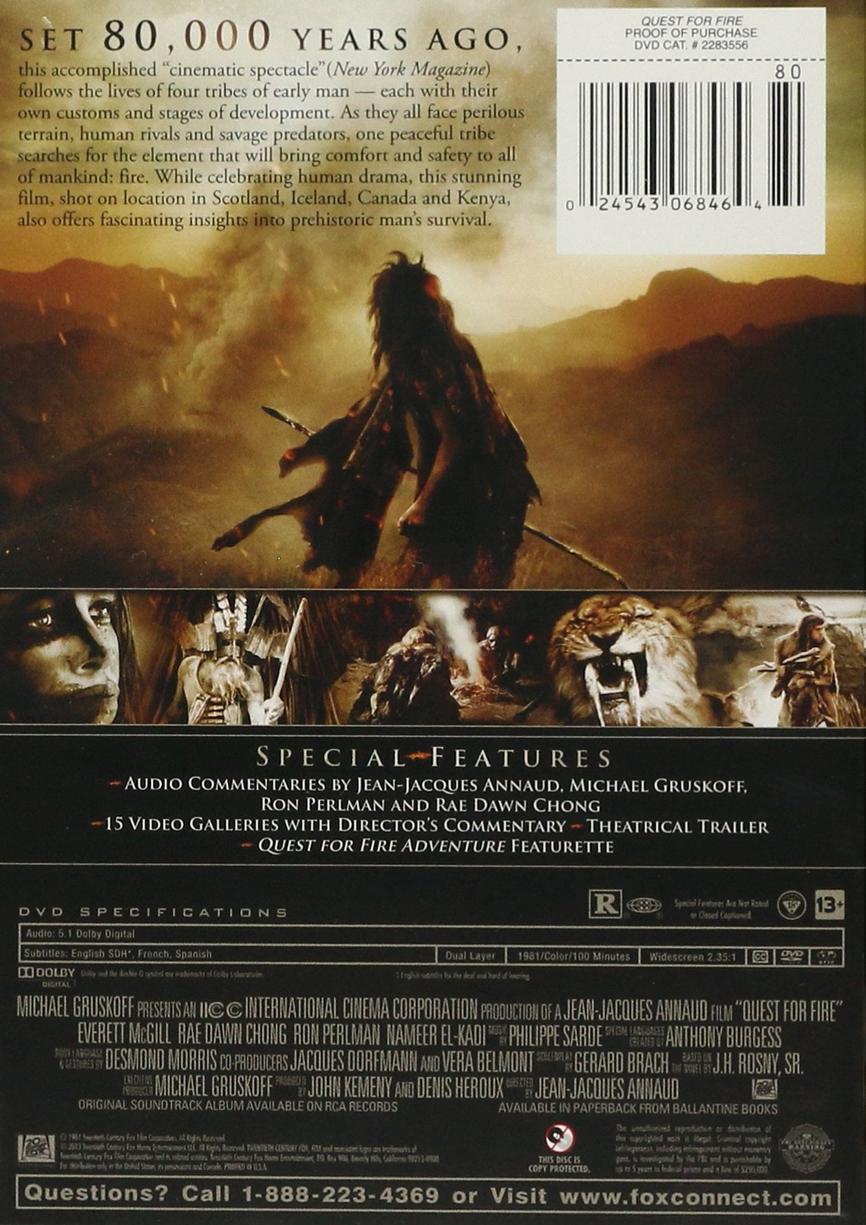 Mill Creek - Quest for Fire [DIGITAL VIDEO DISC] - Walmart.com