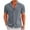 Grey, variant on Mens Short Sleeve Shirts Button Down Blue Lightweight Cotton Shirts Breathable Regular Tees Shirt Activewear Men's Fashion, Size L