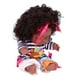 thumbnail image 5 of Muñeca africana, Altamle Simulación Baby Play Doll 25cm / 9.8in Birthday Gift Lindo Vinilo para Niñas Para Niños, 5 of 7