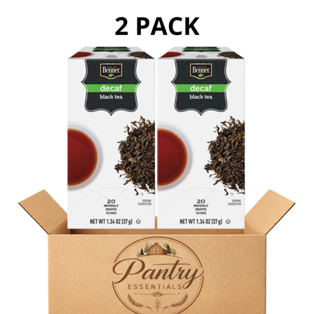 Benner Decaf Black Tea 2-Pack 20 Count