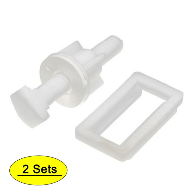 Uxcell Toilet Hinge Bolts Screws Fixing Fitting Kit Repair Tools 2 Sets
