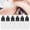 Black, variant on Rupoun 50Pcs 10ml / 0.34oz Eye Liquid Dropper Bottles Black Portable Squeezable Empty Eye Drops Container Dispensing Vials with Plugs and Lids for Travel Essential Oils Crafts