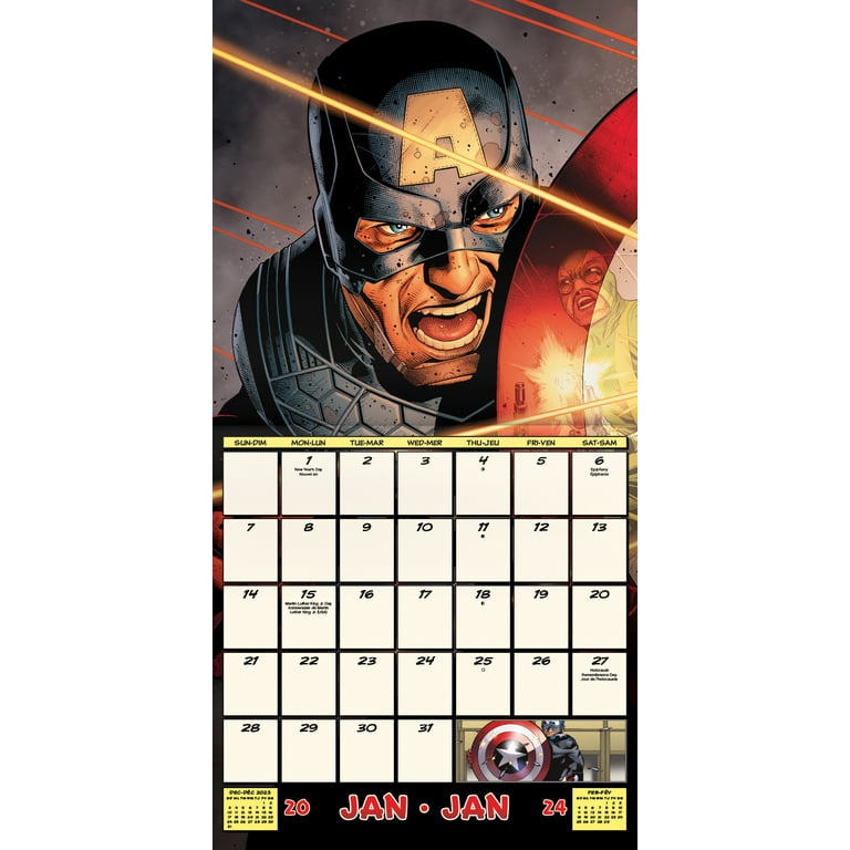 TMNT Mutant Mayhem 2024 Wall Calendar