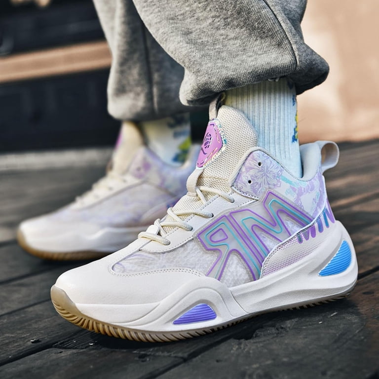 New wear-Resistant high top Basketball Shoes - Walmart.com display picture 3