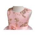thumbnail image 5 of Girls' Dress Princess Dress Flower Fluffy Dress Tank Top Trail Piano Performance Dress, 5 of 6