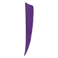 thumbnail image 4 of 5x12 Pieces 4 Inch Archery Arrow Feathers Fletchings Vanes Purple, 4 of 5