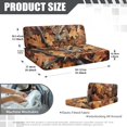 thumbnail image 7 of FOR U DESIGNS Owl Camo Print RV Dinette Cushion Covers Washable Sofa Furniture Protector Stretch RV Couch Cover Include 1 Backrest Covers and 1 Bench Covers, 7 of 7