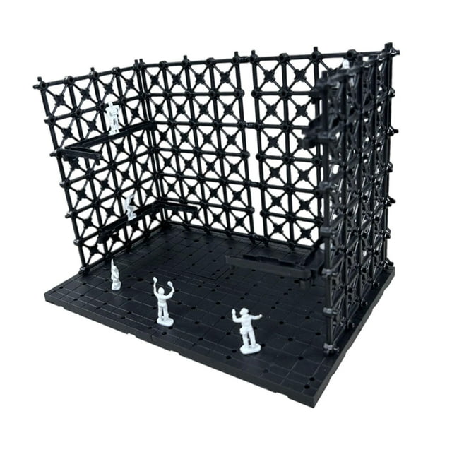 lionlar Base d'Affichage Emboîtable Boîte d'Affichage de Personnage Robot Transformable 21.5cmx14.3cmx16cm