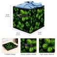 thumbnail image 3 of Saint Patrick's Day Foldable Organizer Bins Storage Containers Storage Bin with Handle, 10.8"x10.5"x10.6", Large Capacity, 3 of 6