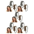 thumbnail image 3 of Guardoinrt 2pcs Hairband Flower Headdress Accessory Hair Hoop Fittings Decor Pretty 5Set, 3 of 6