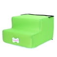 thumbnail image 1 of UDIYO Pet Ladder 2 Step Non-slip Fabric Sturdy Dog Climbing Ramp for Puppy, 1 of 7