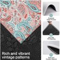 thumbnail image 3 of Pink Paisley and Floral Pattern Kitchen Rugs Sets Of 3,Kitchen Runner Rugs Non Skid Washable,Decorative Kitchen Floor Mats for Kitchen,Sink,Laundry,17"x30"+ 17"x47" + 17"x59", 3 of 6