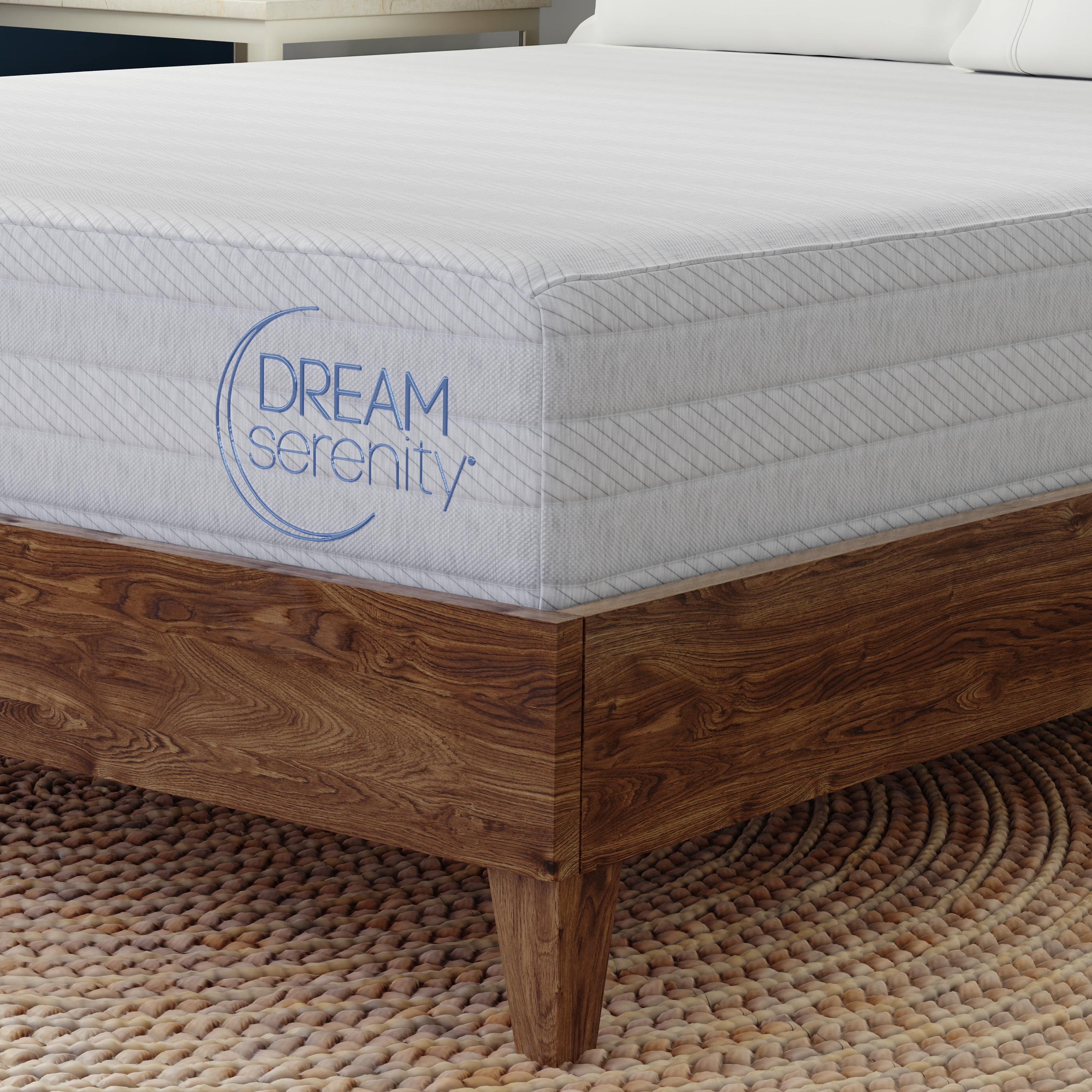 Dream Serenity Restorative 10" Gel Memory Foam Mattress, Firm, TXL