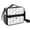 Cat Line Art, variant on Black Cat Black Pattern Insulated Lunch Bag with Shoulder Strap and Bottle Holder,Bento School Lunch Bag Box,11x9.5x3.5 Inches