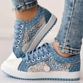 thumbnail image 3 of Women's Breathable Mesh Sneakers - Comfortable Flat Walking Shoes with foot arch pad | Casual Tennis Shoes for Work, Travel, Everyday Wear, 3 of 6