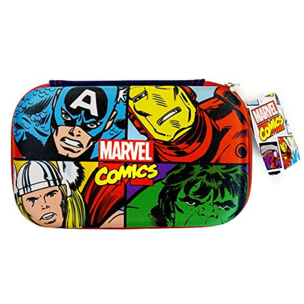 Innovative Designs Marvel Comics Avengers Molded Pencil and Utlity Case Featuring Hulk for Boys Multicolor