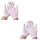 thumbnail image 4 of Sonducket 12 pares de guantes de algodón blanco para mujer, manopla de trabajo, guante hidratante , Protector de manos, hogar, cocina, L, delgado 2Conjunto, 4 of 6