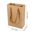 thumbnail image 2 of UPOUART 25pcs Brown Kraft Paper Party Favor Bags for Events, Weddings, Birthdays, Packaging and Storage, 2 of 5
