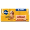 Pedigree Chopped Ground Dinner With Chicken Adult Canned Soft Wet Dog Food, (6) 13.2 oz Cans