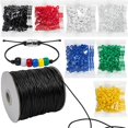thumbnail image 1 of 2100pcs Beaded Bracelet Making Kit School Crafts, 1 of 5