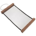 thumbnail image 2 of 1Set Pin Display Rack Wooden Mesh Grid Cloth Hanging Earring Organizer for Home Decor 11.8X7.1X1.2in, 2 of 9